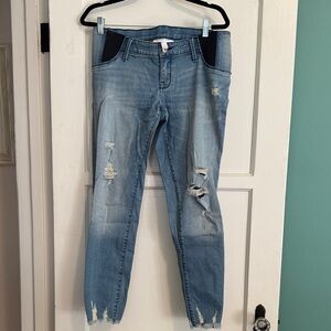 Isabel Maternity by Ingrid & Isabel Blue Ankle Jeans